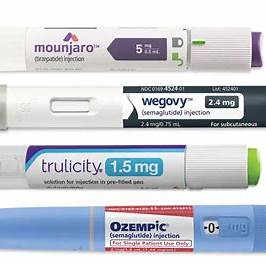 Ozempic, trulicity, wegovy and Mounjaro 